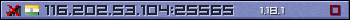 Userbar purple 350x20 for 116.202.53.104:25565