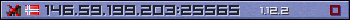 Userbar lila 350x20 für den Server 146.59.199.203:25565