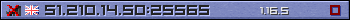 Userbar lila 350x20 für den Server 51.210.14.50:25565