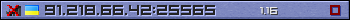 Userbar lila 350x20 für den Server 91.218.66.42:25565