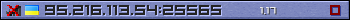 Userbar lila 350x20 für den Server 95.216.113.54:25565