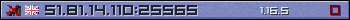 Userbar lila 350x20 für den Server 51.81.14.110:25565