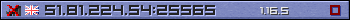 Userbar lila 350x20 für den Server 51.81.224.54:25565