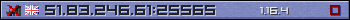 Userbar purple 350x20 for 51.83.246.61:25565