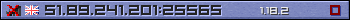 Userbar lila 350x20 für den Server 51.89.241.201:25565
