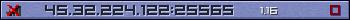 Userbar lila 350x20 für den Server 45.32.224.122:25565
