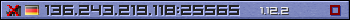 Userbar lila 350x20 für den Server 136.243.219.118:25565
