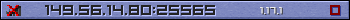 Userbar lila 350x20 für den Server 149.56.14.80:25565