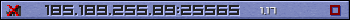 Userbar lila 350x20 für den Server 185.189.255.89:25565