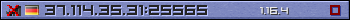 Userbar purple 350x20 for 37.114.35.31:25565
