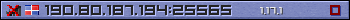 Userbar purple 350x20 for 190.80.187.194:25565
