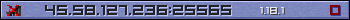 Userbar purple 350x20 for 45.58.127.236:25565