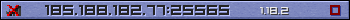 Userbar lila 350x20 für den Server 185.188.182.77:25565
