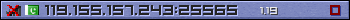 Userbar lila 350x20 für den Server 119.155.157.243:25565