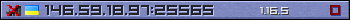 Userbar purple 350x20 for 146.59.18.97:25565