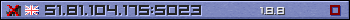 Userbar purple 350x20 for 51.81.104.175:5023