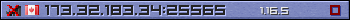 Userbar lila 350x20 für den Server 173.32.183.34:25565