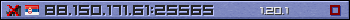 Userbar lila 350x20 für den Server 88.150.171.61:25565