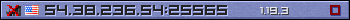 Userbar lila 350x20 für den Server 54.38.236.54:25565