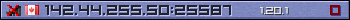Userbar lila 350x20 für den Server 142.44.255.50:25587