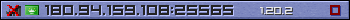 Userbar lila 350x20 für den Server 180.94.159.108:25565
