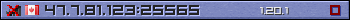 Userbar lila 350x20 für den Server 47.7.81.123:25565
