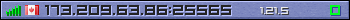 Userbar lila 350x20 für den Server 173.209.63.86:25565