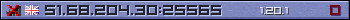 Userbar lila 350x20 für den Server 51.68.204.30:25565