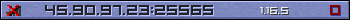 Userbar lila 350x20 für den Server 45.90.97.23:25565