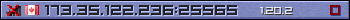 Userbar purple 350x20 for 173.35.122.236:25565