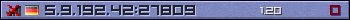 Userbar lila 350x20 für den Server 5.9.192.42:27809