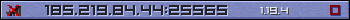Userbar lila 350x20 für den Server 185.219.84.44:25565