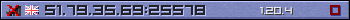 Userbar purple 350x20 for 51.79.35.69:25578