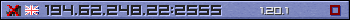 Userbar lila 350x20 für den Server 194.62.248.22:2555