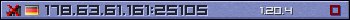 Userbar lila 350x20 für den Server 178.63.61.161:25105