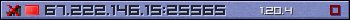 Userbar lila 350x20 für den Server 67.222.146.15:25565