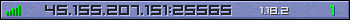 Userbar lila 350x20 für den Server 45.155.207.151:25565