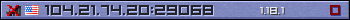 Userbar lila 350x20 für den Server 104.21.74.20:29068