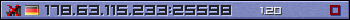 Userbar lila 350x20 für den Server 178.63.115.233:25598