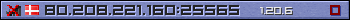 Userbar lila 350x20 für den Server 80.208.221.160:25565