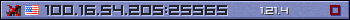 Userbar purple 350x20 for 100.16.54.205:25565