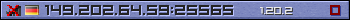 Userbar lila 350x20 für den Server 149.202.64.59:25565