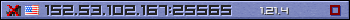 Userbar purple 350x20 for 152.53.102.167:25565