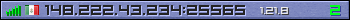 Userbar lila 350x20 für den Server 148.222.43.234:25565