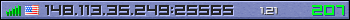 Userbar lila 350x20 für den Server 148.113.35.249:25565