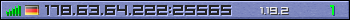 Userbar lila 350x20 für den Server 178.63.64.222:25565