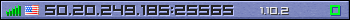 Userbar lila 350x20 für den Server 50.20.249.185:25565