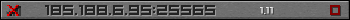 Userbar gray 350x20 for 185.188.6.95:25565