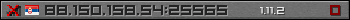 Userbar grau 350x20 für den Server 88.150.158.54:25565