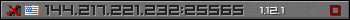 Userbar gray 350x20 for 144.217.221.232:25565